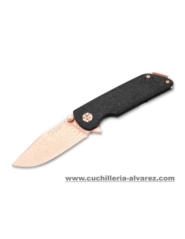 Navaja Boker Sherman Damast Rose Gold 110118DAM
