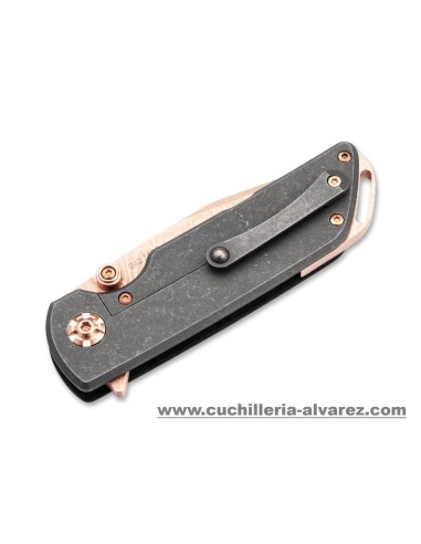 Navaja Boker Sherman Damast Rose Gold 110118DAM