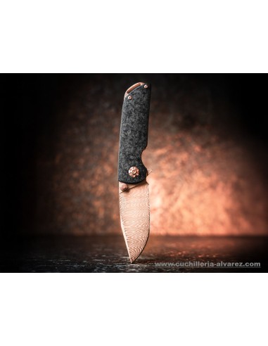 Navaja Boker Sherman Damast Rose Gold 110118DAM