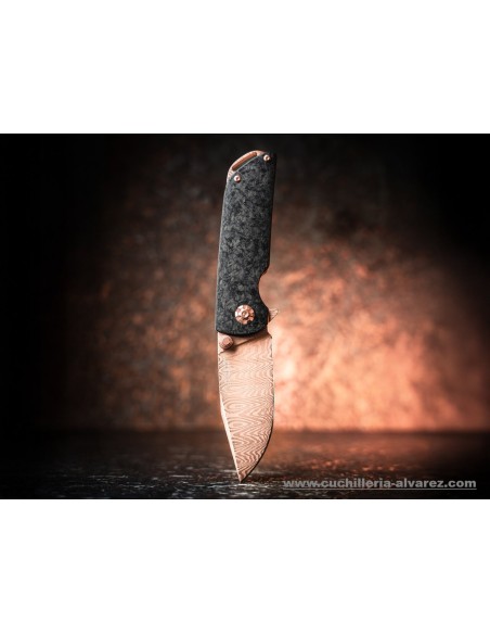 Navaja Boker Sherman Damast Rose Gold 110118DAM