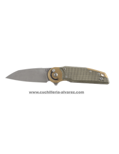 Navaja FOX METAMORPHOSIS GREEN MICARTA FX-556-B4