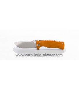 Navaja Lionsteel SR-1 Aluminio Naranja