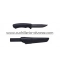 Cuchillo Mora bushcraft black