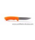 Cuchillo Mora BUSHCRAFT SURVIVAL naranja