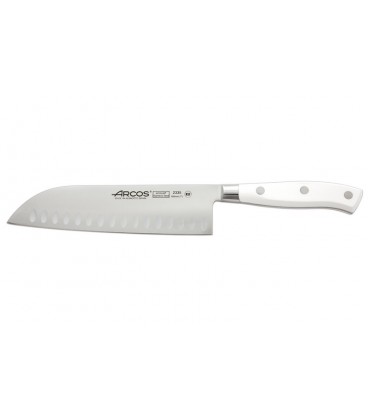 Cuchillo Cocinero santoku Serie Riviera Blanc 180 mm 233524