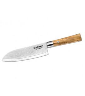 Cuchillo cocinero santoku boker damast 13043DAM