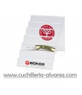 Expositor BOKER de 6 piezas