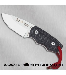Cuchillo CHAMAN MICRA 136-MK micarta negra