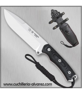 Cuchillo CHAMAN macro 141-M Mikarta negra