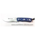 Cuchillo CHAMAN BUSCRAFT 139-B micarta azul