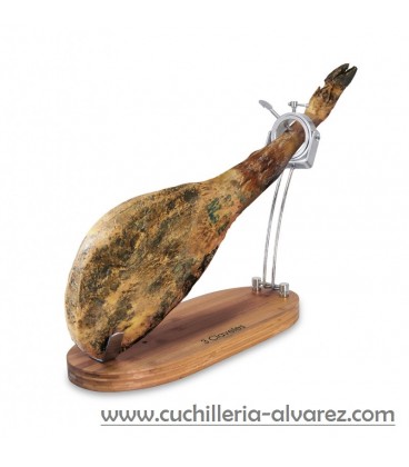 Soporte de Jamon 3 CLAVELES bambu