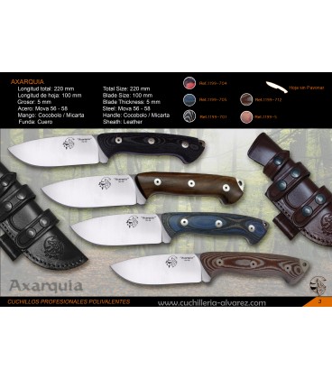 Cuchillo J&V AXARQUIA micarta