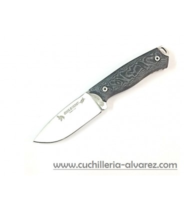 Cuchillo J&V CHACAL BUSHCRAFT micarta negra