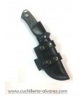 Cuchillo J&V CHACAL BUSHCRAFT micarta negra