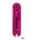 Cacha Victorinox trasera rosa translucida