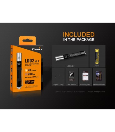 Linterna Fenix LD-02V2.0