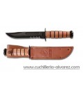 Kabar USMC Fixed Blade KNF Serrated Edge