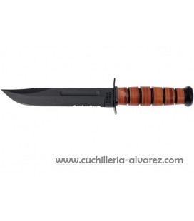 Kabar USMC Fixed Blade KNF Serrated Edge