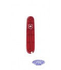 Cacha Victorinox 84mm frente roja translucida