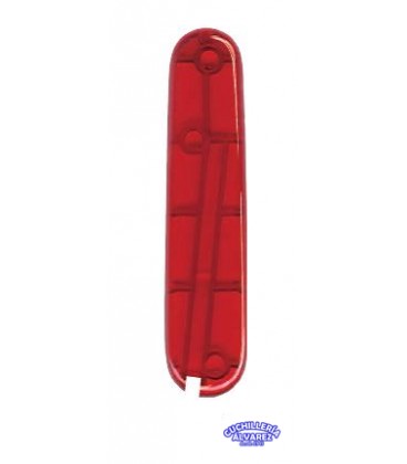 Cacha Victorinox 84mm trasera roja translucida