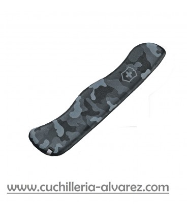 Cacha Victorinox 111mm frente camuflaje verde