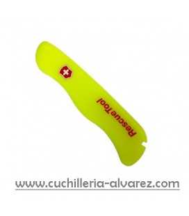 Cacha Victorinox 111mm frente amarilla fluorescente