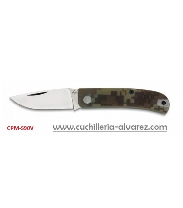 Navaja MANLY WASP desert camo CPM-S90V