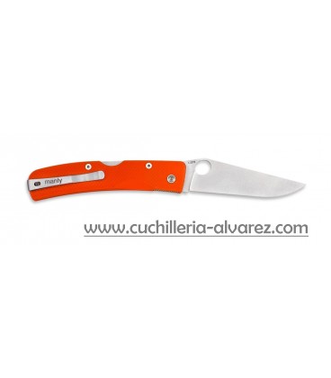 Navaja manly PEAK orange D2