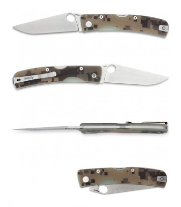 Navaja manly PEAK desert camo D2