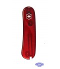 Cacha 85mm Victorinox frente roja translucida