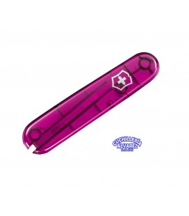 Cacha Victorinox 84mm frente rosa translucida