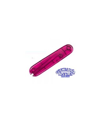 Cacha Victorinox 84mm trasera rosa translucida