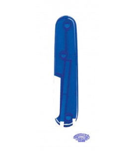 Cacha 91mm Victorinox trasera azul translucida C-3502.T4