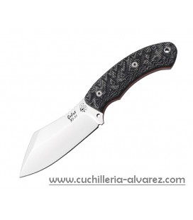 Cuchillo J&V GOLIAT yute negro 1437-7. 