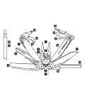 Leatherman surge funda cuero 830165 