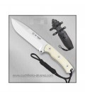 Cuchillo Nieto CHAMAN macro 141-WKB plus Micarta blanca