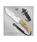 Cuchillo CHAMAN macro 141-AK abedul con kit