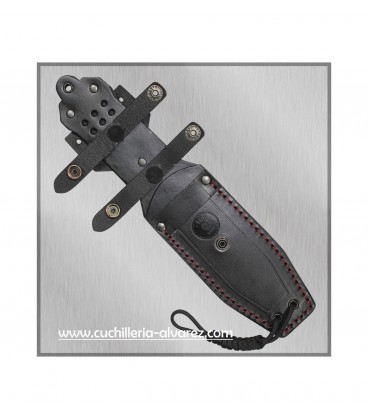 Cuchillo CHAMAN macro 141-AK  abedul con kit