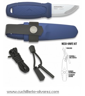 Cuchillo Mora Eldris azul con kit