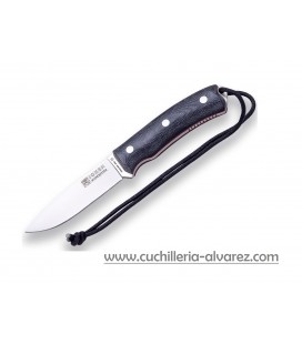 Cuchillo Joker BUSHCRAFTER  negro con pedernal