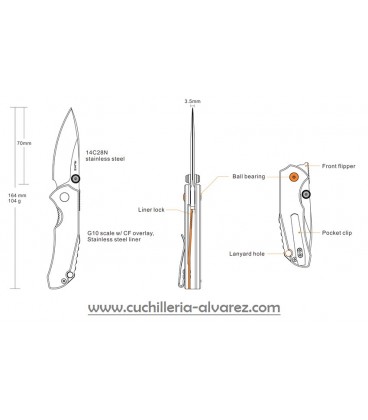 Navaja RUIKE P671-CB