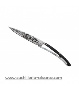 Navaja DEJOO TATTOO 37g  ebano/biker