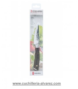 Cuchillo 3 CLAVELES SAKURA para verduras