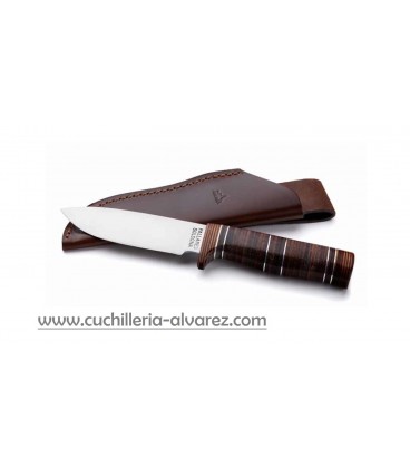 Cuchillo PALLARES mango de cuero