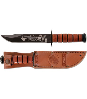 KABAR 9128 Cuchillo Conmemorativo de la Libertad Iraquí del Ejército de EE. UU.