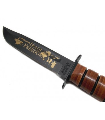 KABAR 9128 Cuchillo Conmemorativo de la Libertad Iraquí del Ejército de EE. UU.