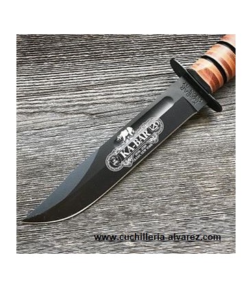 KABAR 120th Anniversary USMC 9191 en acero carbono 1095,