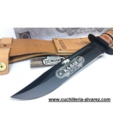KABAR 120th Anniversary USMC 9191 en acero carbono 1095,