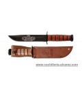 KABAR 120th Anniversary USMC 9191 en acero carbono 1095,