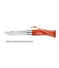 Opinel Nº7 INOX Naranja con cordon